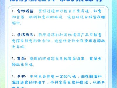 快速去除厨房异味小技巧，告别油烟异味，厨房清新自然